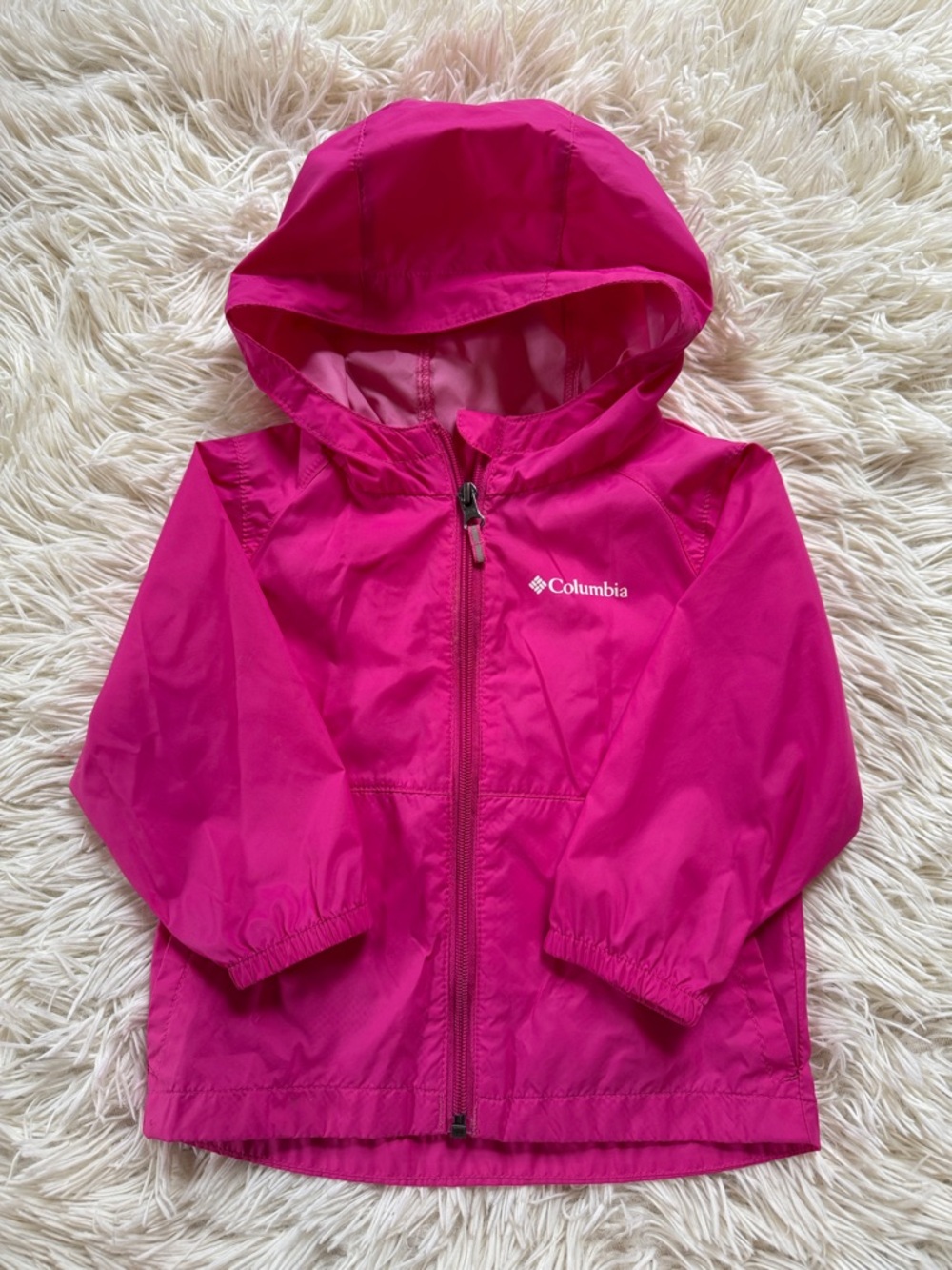 Toddler Columbia Rain Jacket Pink